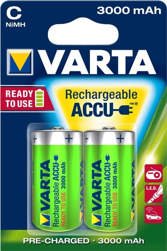 Varta Cons.Varta Recharge Accu Power C 1,2V/3000mAh/NiMH 56714 Bli.2