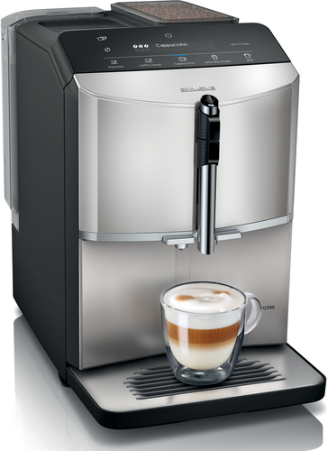 Siemens SDA Kaffeevollautomat EQ.300 TF303E07 inix si-met
