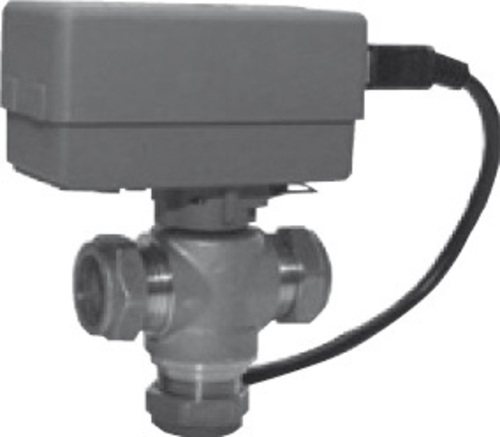 Bosch Thermotechnik Warmwasser-Umschaltventil 22mm WWV22-1