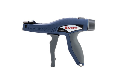 HellermannTyton Kabelbinderabbindewerkzeug bis 13,5 mm EVO9i-MET/PL-BU