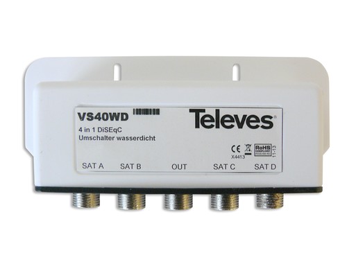 Televes DiSEqC-Umschalter VS 40 WD