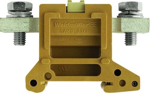 Weidmüller Reihenklemme SAKG 70/35 II/GW
