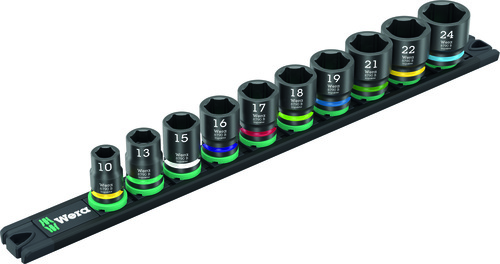 Wera Werk Nuss-Magnetleiste B Impaktor 1, 10-tlg 9607 Wera Werk Nuss-Magnetleiste B Impaktor 1, 10-tlg 9607