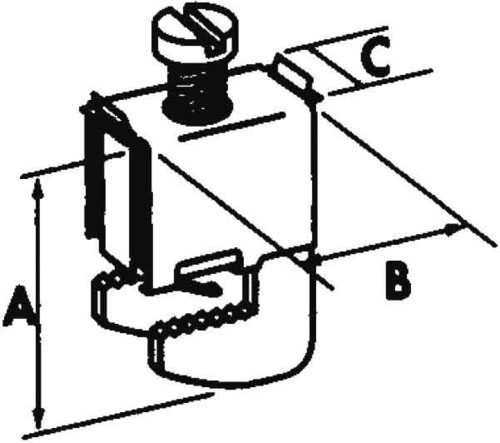 Erico Schraubklemme FBC10X20