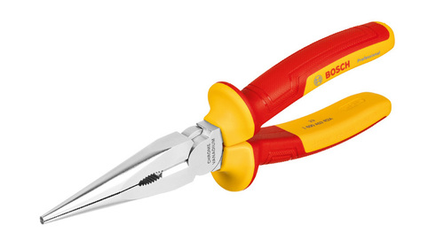 Bosch Power Tools VDE Spitzzange gerade 200mm 1600A02NE3