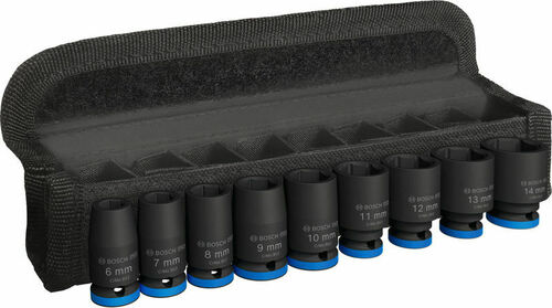 Bosch Power Tools PRO Stecknuss Set 1/4Z Stand 9-PC 2608003034