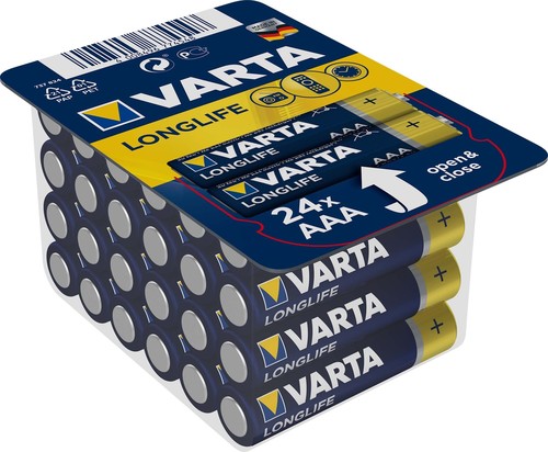 Varta Cons.Varta Batterie Energy AAA Micro, R3, Al-Mn 4103 Pack 24