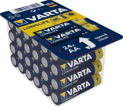 Varta Cons.Varta Batterie Energy AA Mignon. LR6, Al-Mn 4106 Pack 24