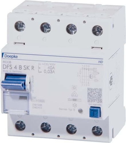 Doepke FI-Schalter 063-4/0,03-B SK R HD DSF4 #09144988HD Doepke FI-Schalter 063-4/0,03-B SK R HD DSF4 #09144988HD