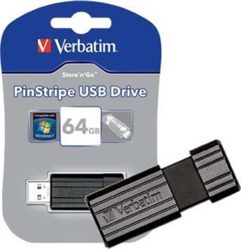 Verbatim USB-Stick 64GB 2.0 Standard Speed 67x VERBATIM 49065