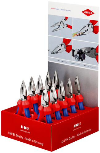 Knipex-Werk Thekendisplay 6-tlg. 200 mm 00 18 01 V38 Knipex-Werk Thekendisplay 6-tlg. 200 mm 00 18 01 V38