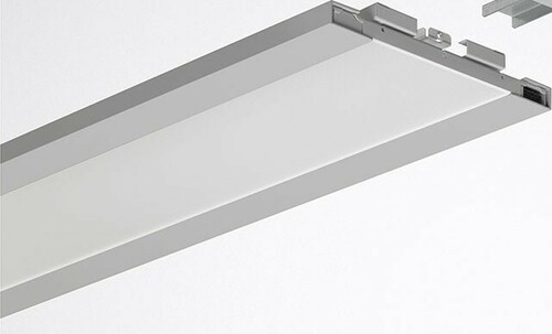 Trilux Kopfstück, si-gr. m.Notlichtbaustein Luceos D1 ZD 03 +EB3