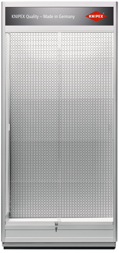 Knipex-Werk Vitrine Produktpräsent. Lochplattenwde 400mm 00 19 30 VIT 1