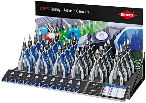 Knipex-Werk Elektronikzangen-Display ohne Zangen 212 mm 00 19 34 2 V02