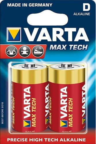 Varta Cons.Varta Longlife Max Power Mono 1,5/Al-Mn 4720 Blister 2