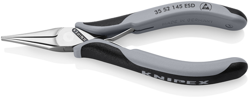 Knipex-Werk Elektronik-Greifzange ESD durchgesteckt Gelenk 35 52 145 ESD