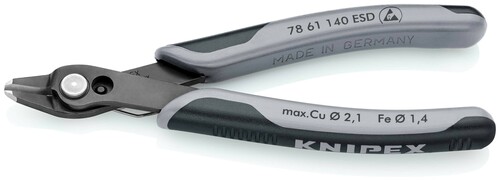 Knipex-Werk Electronic Super Knips XL ESD Mehrk.-Hüllen 78 61 140 ESD