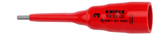 Knipex-Werk Steckschlüsseleinsatz Innensechskantschr. 98 39 03