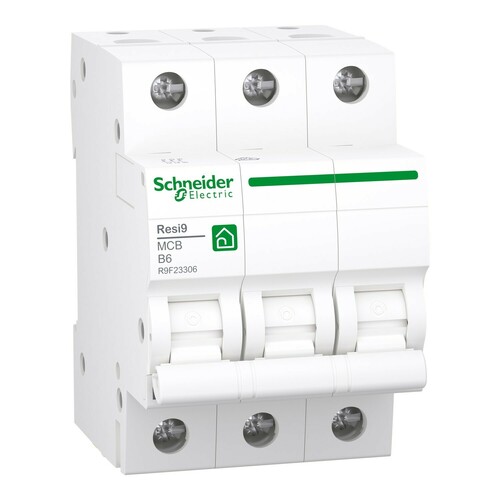 Schneider Electric Leitungsschutzschalter 3P,6A,B R9F23306