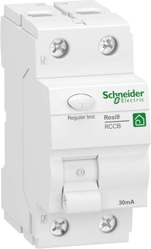 Schneider Electric Fehlerstrom-Schutzschalter 1P+N,40A,30mA R9R22240