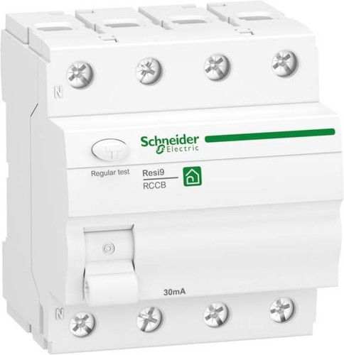 Schneider Electric Fehlerstrom-Schutzschalter 3P+N,40A,30mA R9R42440