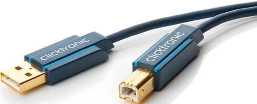 Clicktronic USB-2.0-Kabel 3m,A/B 70097
