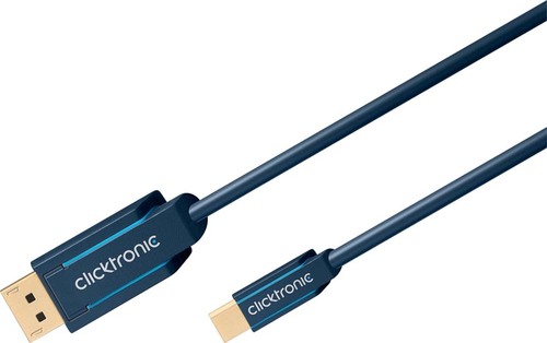 Clicktronic Mini-DisplayPort-Adapterk. 1m 70737