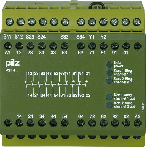 Pilz Schutztürwächter 24VDC 6S4Ö PST 4 #720300