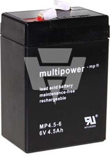 Hückmann Multipower Blei-Akku MP4,5-6 Pb6V/4,5Ah 117696