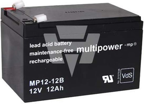 Hückmann Multipower Blei-Akku MP12-12BPb12V/12Ah 117750