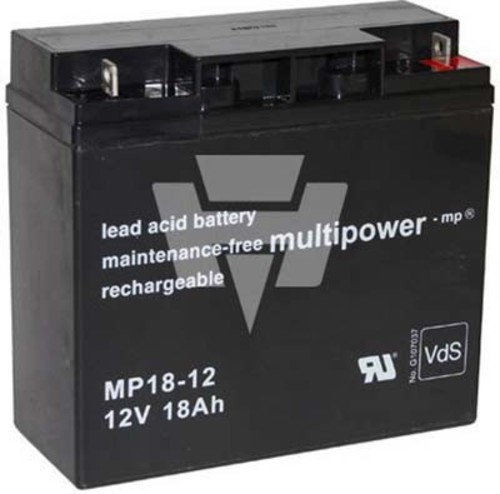 Hückmann Multipower Blei-Akku Pb 12V/18Ah MP18-12