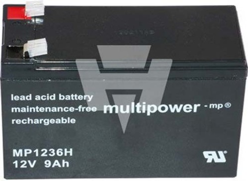 Hückmann Multipower Blei-Akku MP1236H Pb12V/9Ah 137414