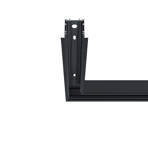 Zumtobel Group Eck-Kanal f.LED-Lichtlinie schwarz SLN2-C CL MRT L795BK