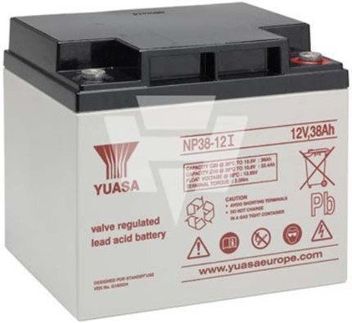Hückmann Bleiakku 12V 38Ah YuasaNP38-12 108378