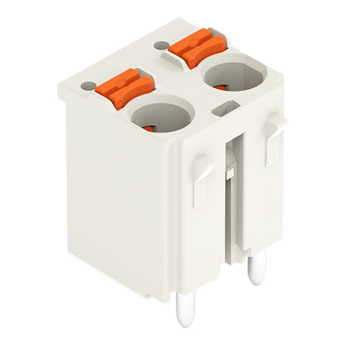 WAGO GmbH & Co. KG 1-Leiter-THR-Federleiste gerade, lichtgrau 2092-4173/200-000