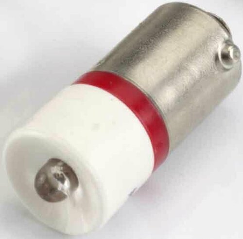 Eao LED BA9s rot 24mm 24VAC/DC 15mA 10-2512.1142