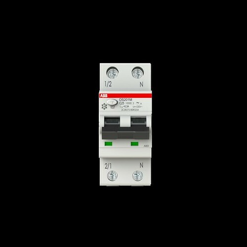 ABB Stotz S&J FI/LS-Schalter 10kA, 1p+N DS201MA-C25/0,3