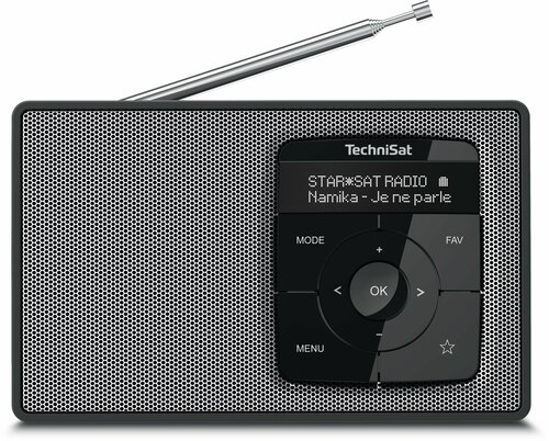 TechniSat Digital-Radio schwarz/silber DIGITRADIO 2, sw/si