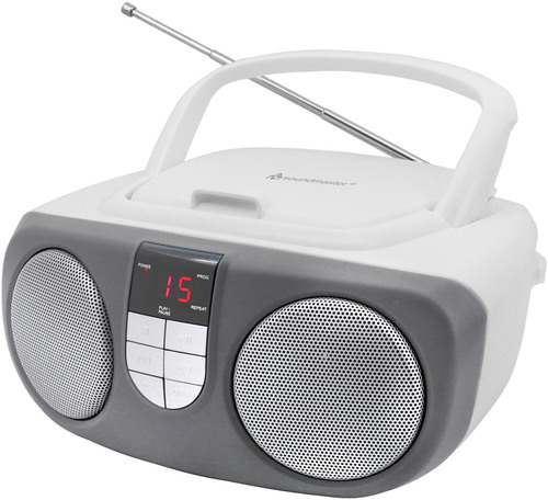 Soundmaster CD-Boombox m. UKW-Radio SCD1400WE weiß