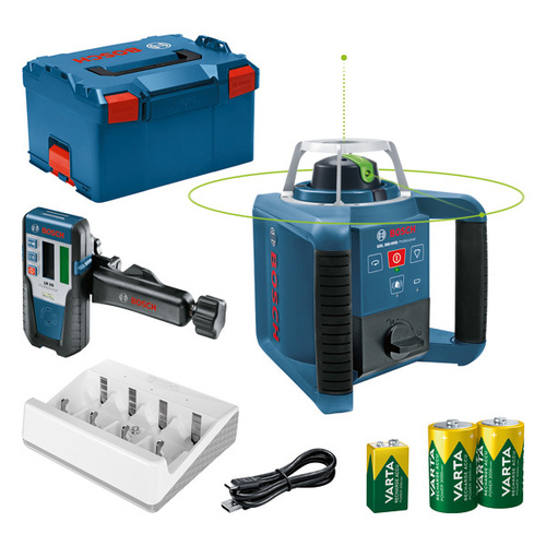 Bosch Power Tools Rotationslaser GRL 300 HVG + LR 1 G in L-BOXX 0601061704