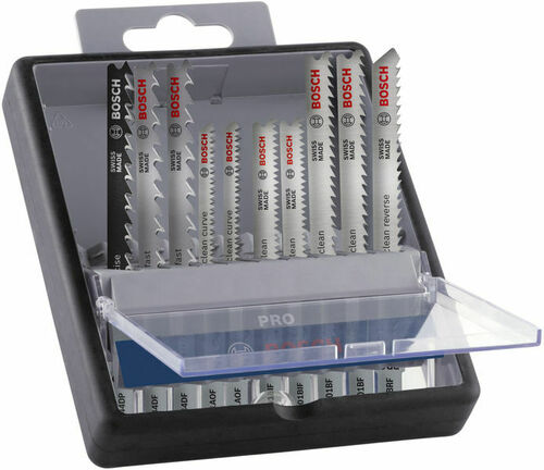 Bosch Power Tools PRO Stichs.SET 10tlg Hartholz + Laminate 2607011941