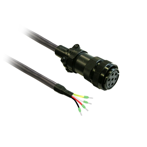 Schneider Electric Netzkabel 3m geschirmt 4x6mm2, BCH2 MIL Ans VW3M5D6AR30 Schneider Electric Netzkabel 3m geschirmt 4x6mm2, BCH2 MIL Ans VW3M5D6AR30