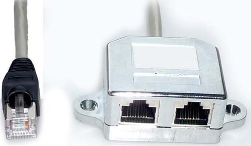 E+P Elektrik Netzwerkadapter 0,1m Ethernet/Ethernet CC308Lose