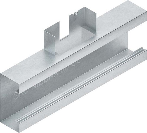 Niedax GK-T-Stück 90Gr. 133x61mm GKT 133-78 WA