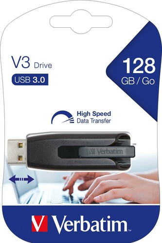 Verbatim USB-Stick 128GB 3.0 Ultra Speed 533x 49189
