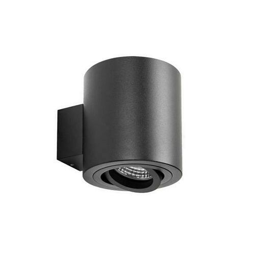 Brumberg Leuchten Wand-Anbaumodul rund schwarz 45206180