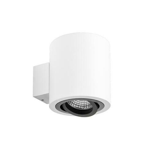 Brumberg Leuchten Wand-Anbaumodul rund weiß/schwarz 45206550