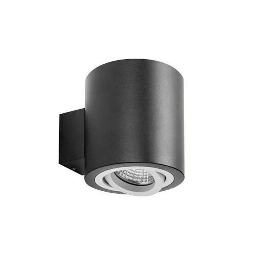 Brumberg Leuchten Wand-Anbaumodul rund schwarz/weiß 45206560