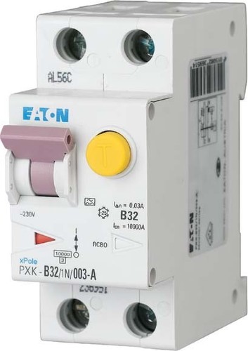 Eaton FI/LS Kombination 32 A, 100 mA, C PXK-C32/1N/01-F