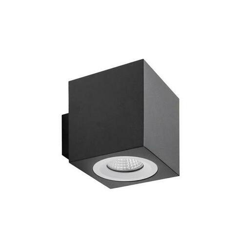 Brumberg Leuchten Wand-Anbaumodul quadr. schwarz/weiß 45211560